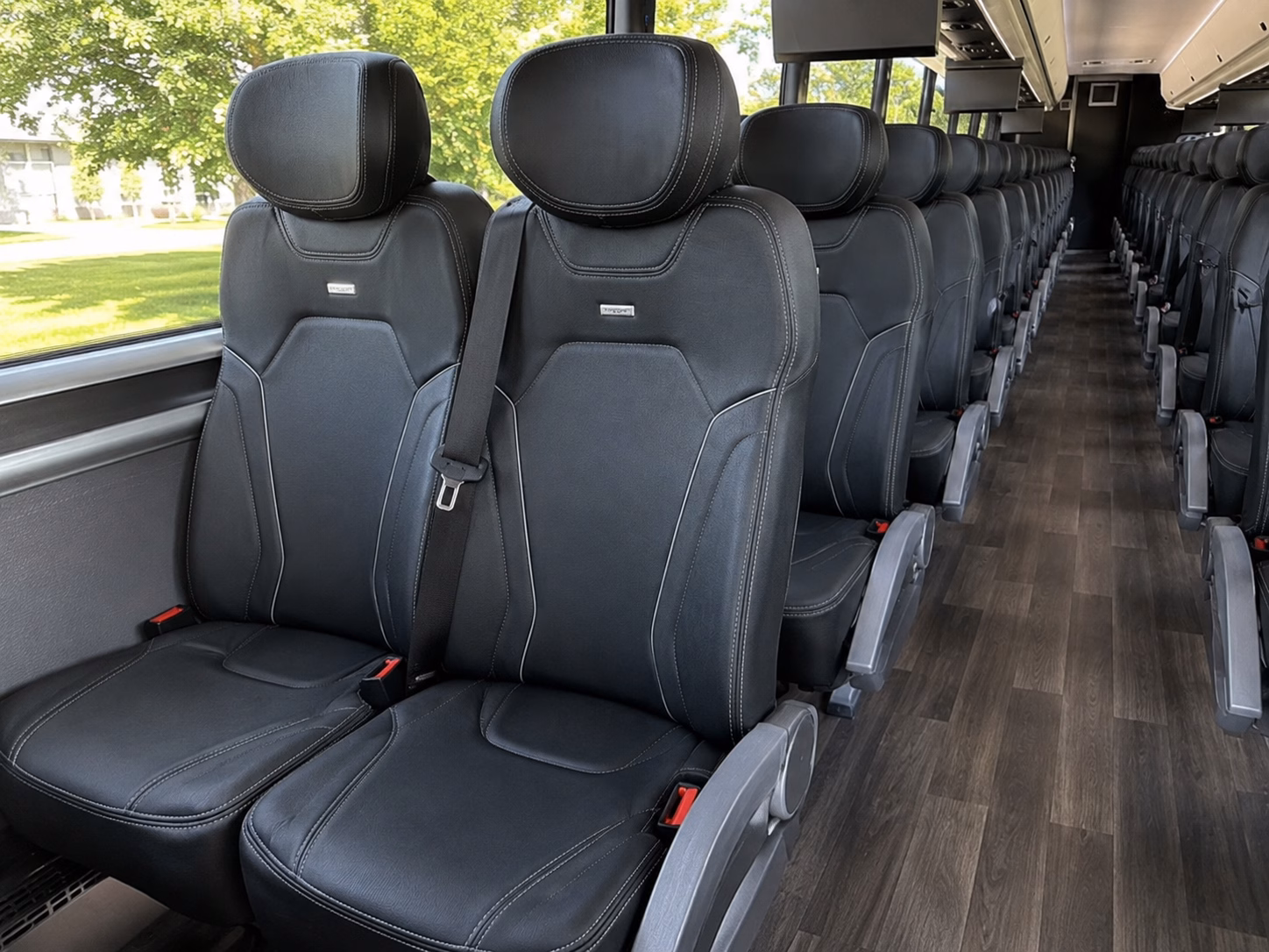 jonesboro charter bus services interior
