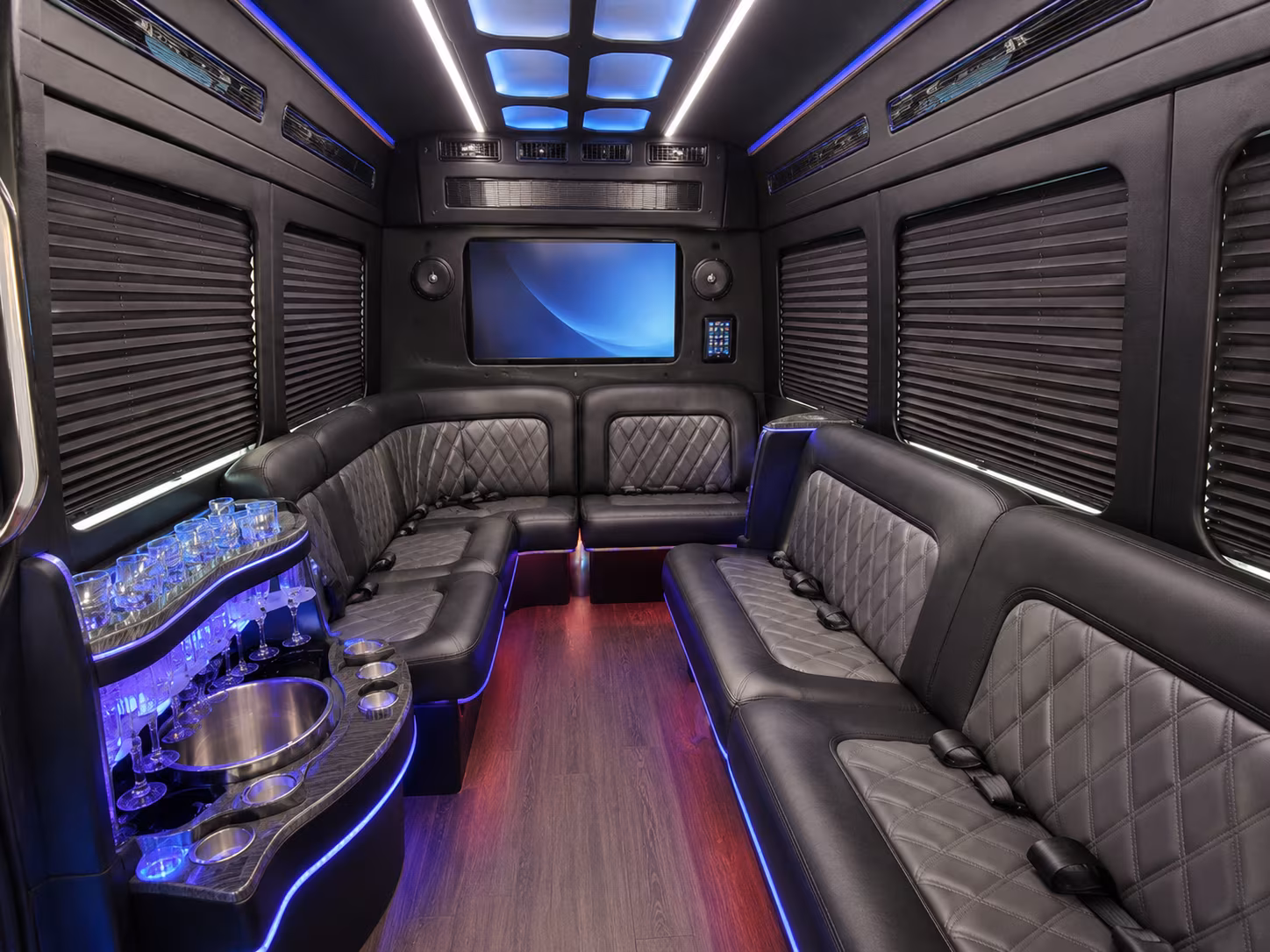 jonesboro party bus interior